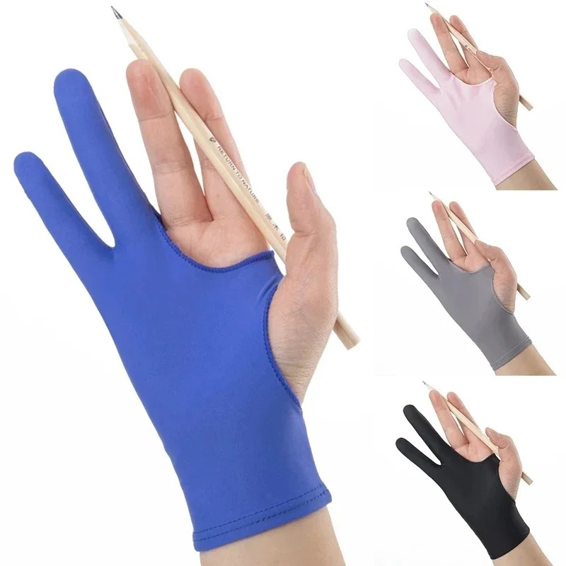 Drawing Glove Artist - 1/4 pièces, gants de peinture anti-taches