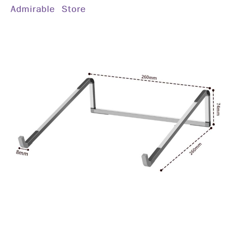 Cooling Stand Tablet - [W]Support pour ordinateur portable, réglable, pliable,