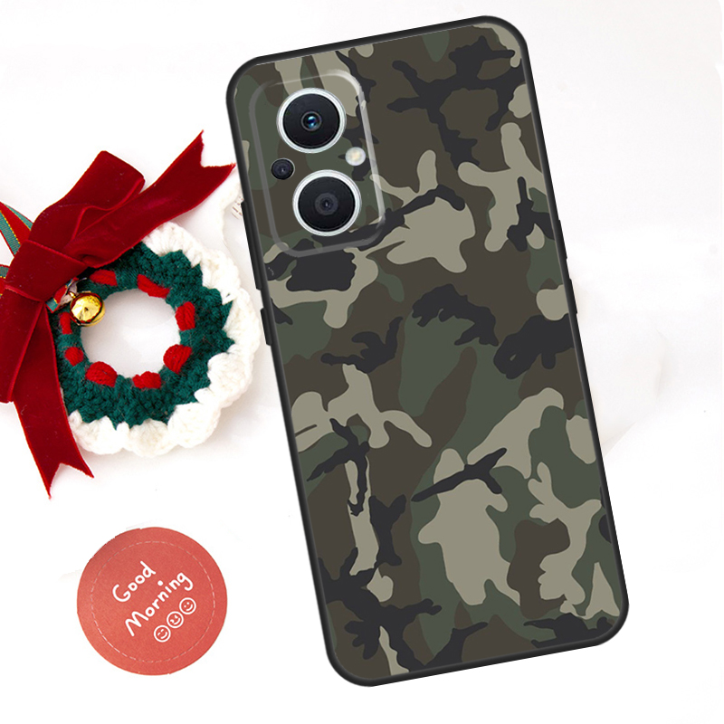 Coque de protection camouflage - Oppo Reno 12 avis et prix